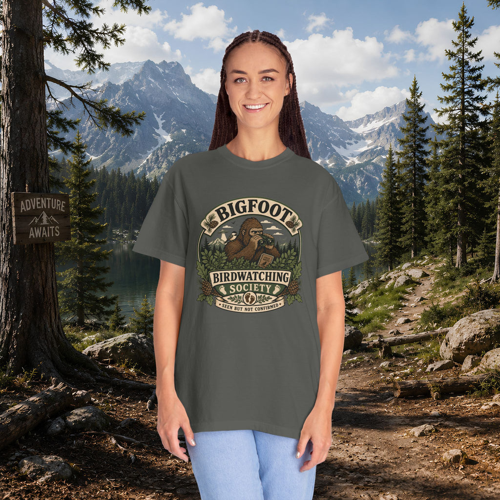Bigfoot Birdwatching Society T-Shirt