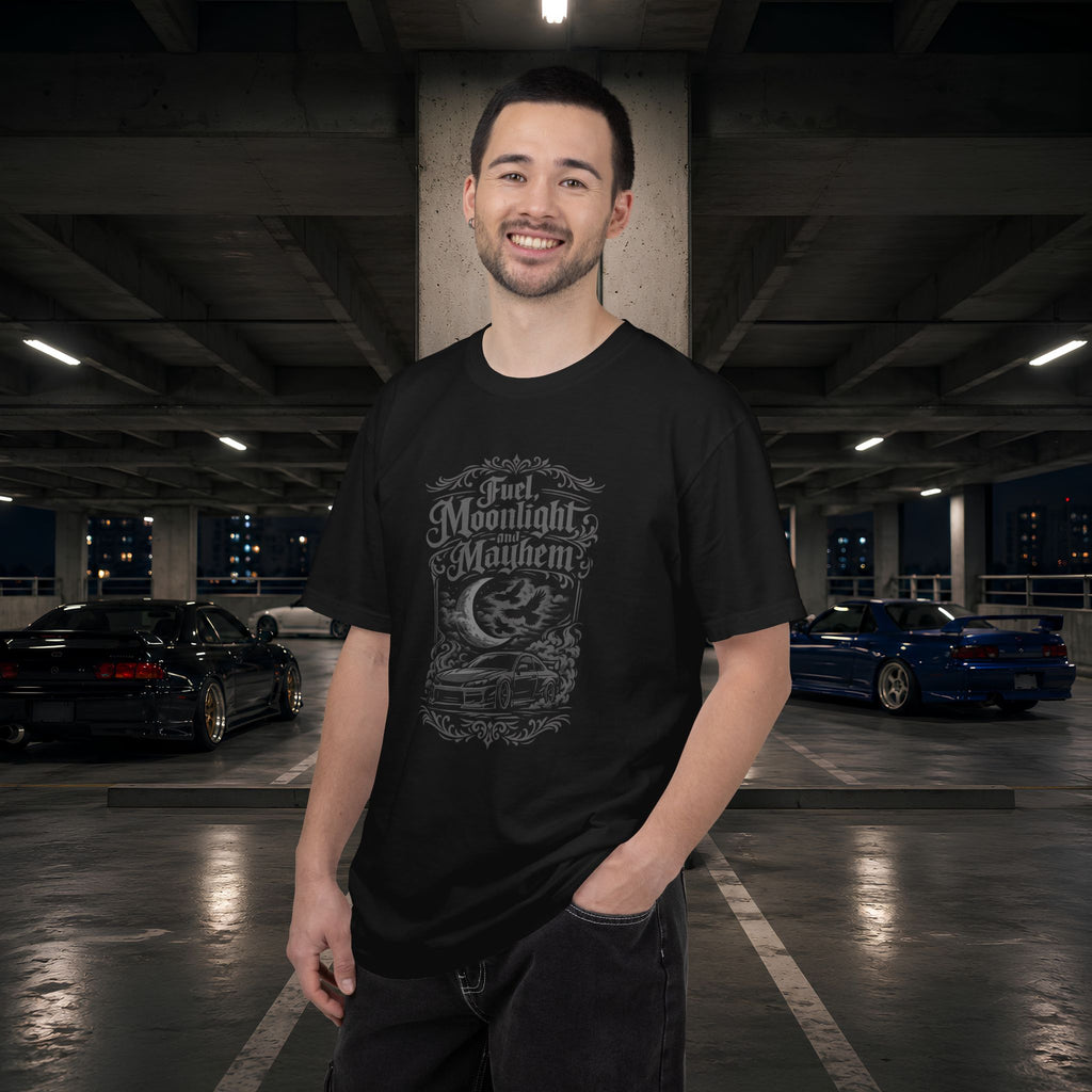 Fuel, Moonlight, Mayhem Car Graphic T-Shirt