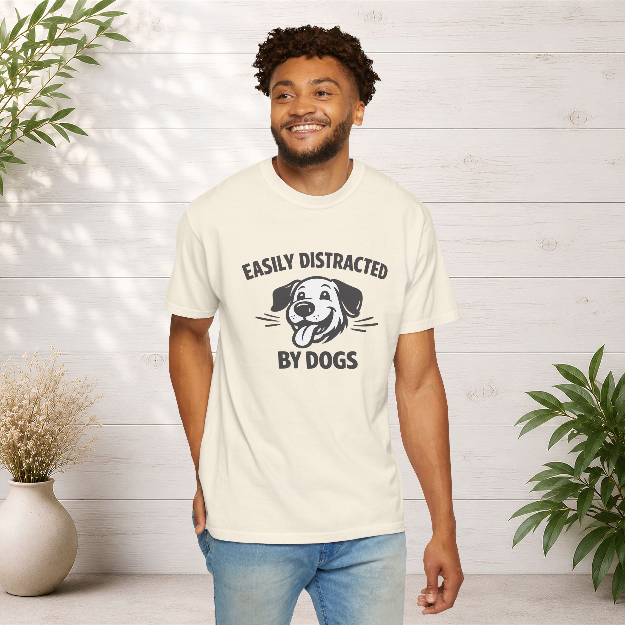 Easily Distracted By Dogs T-Shirt