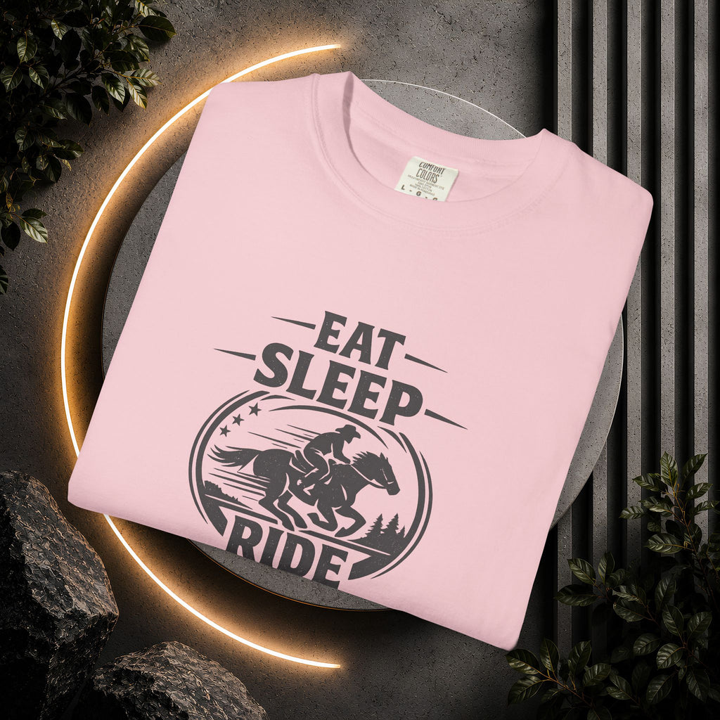 Eat Sleep Ride Repeat T-Shirt — Horse Rider Graphic Tee