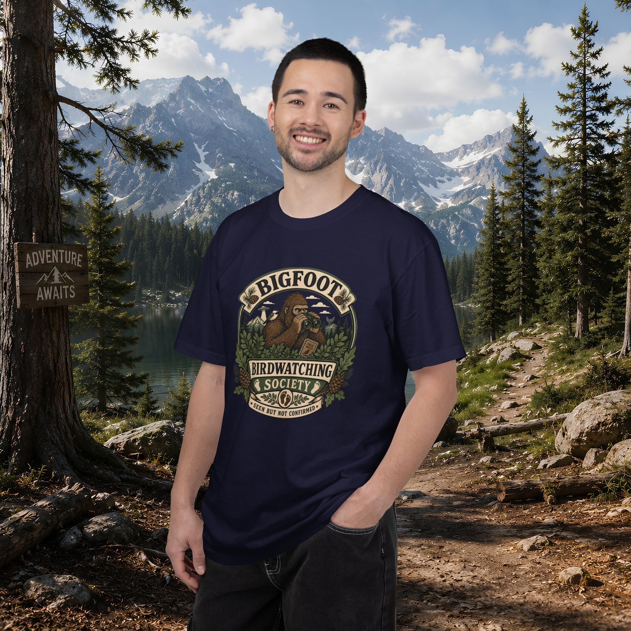 Bigfoot Birdwatching Society T-Shirt