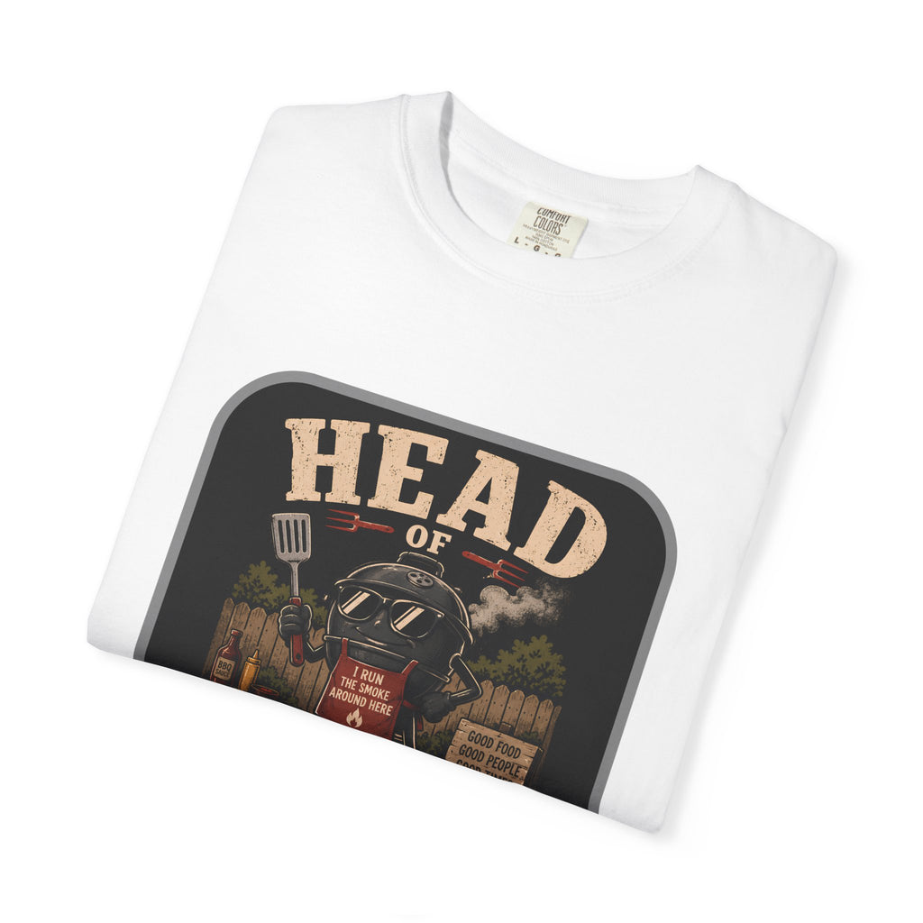 Head of Backyard Operations T-Shirt | BBQ Grill Vintage Graphic