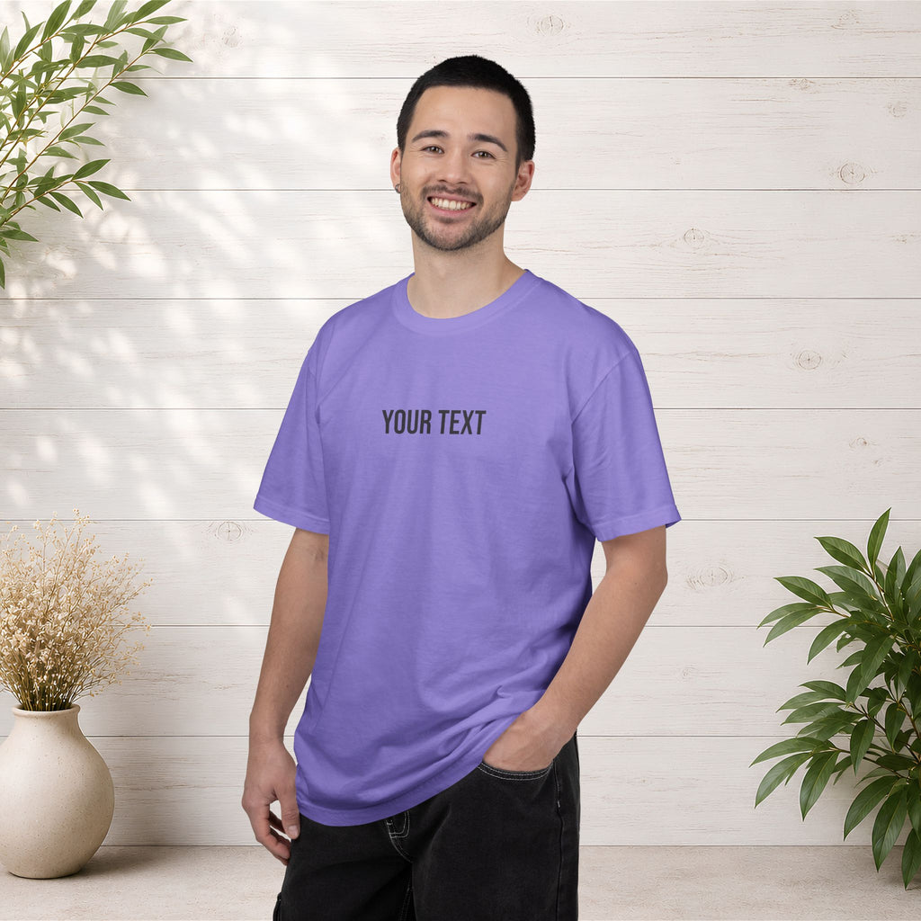 Custom Text T-Shirt — Personalized Text Tee