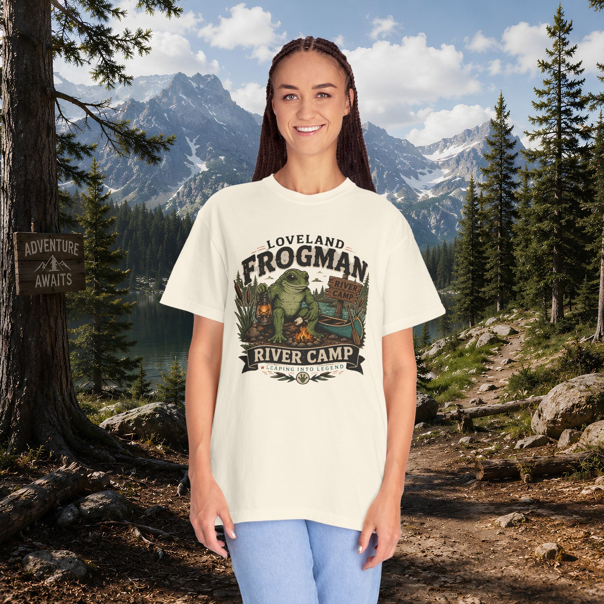 Loveland Frogman River Camp T-Shirt — Outdoor Graphic Tee