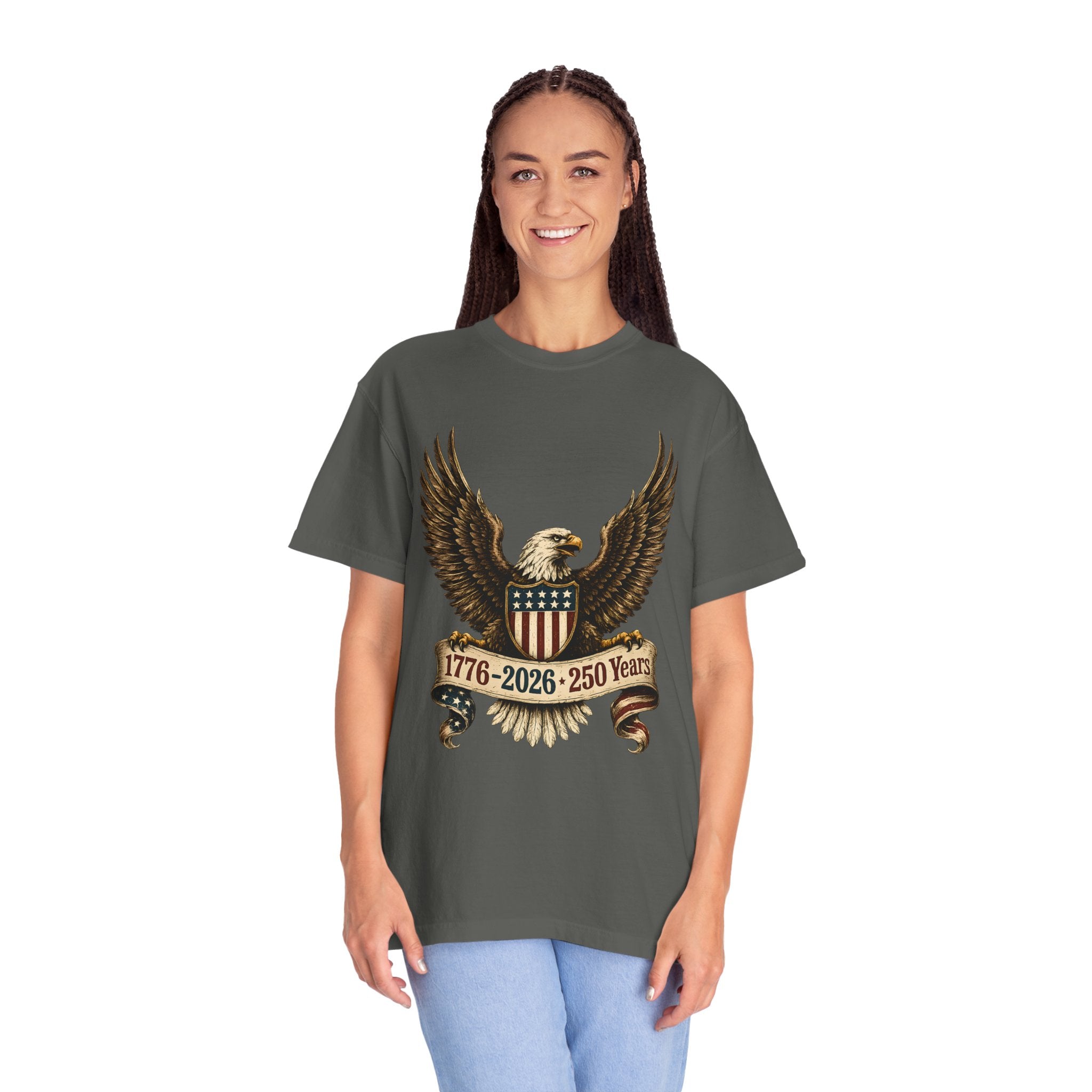 American Eagle 1776-2026 250 Years T-shirt | Patriotic Independence Tee