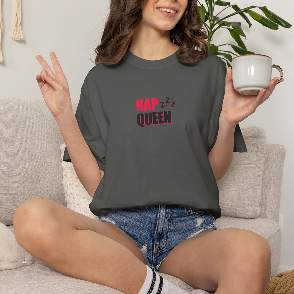 Nap Queen T-Shirt — Funny Sleepy Graphic Tee