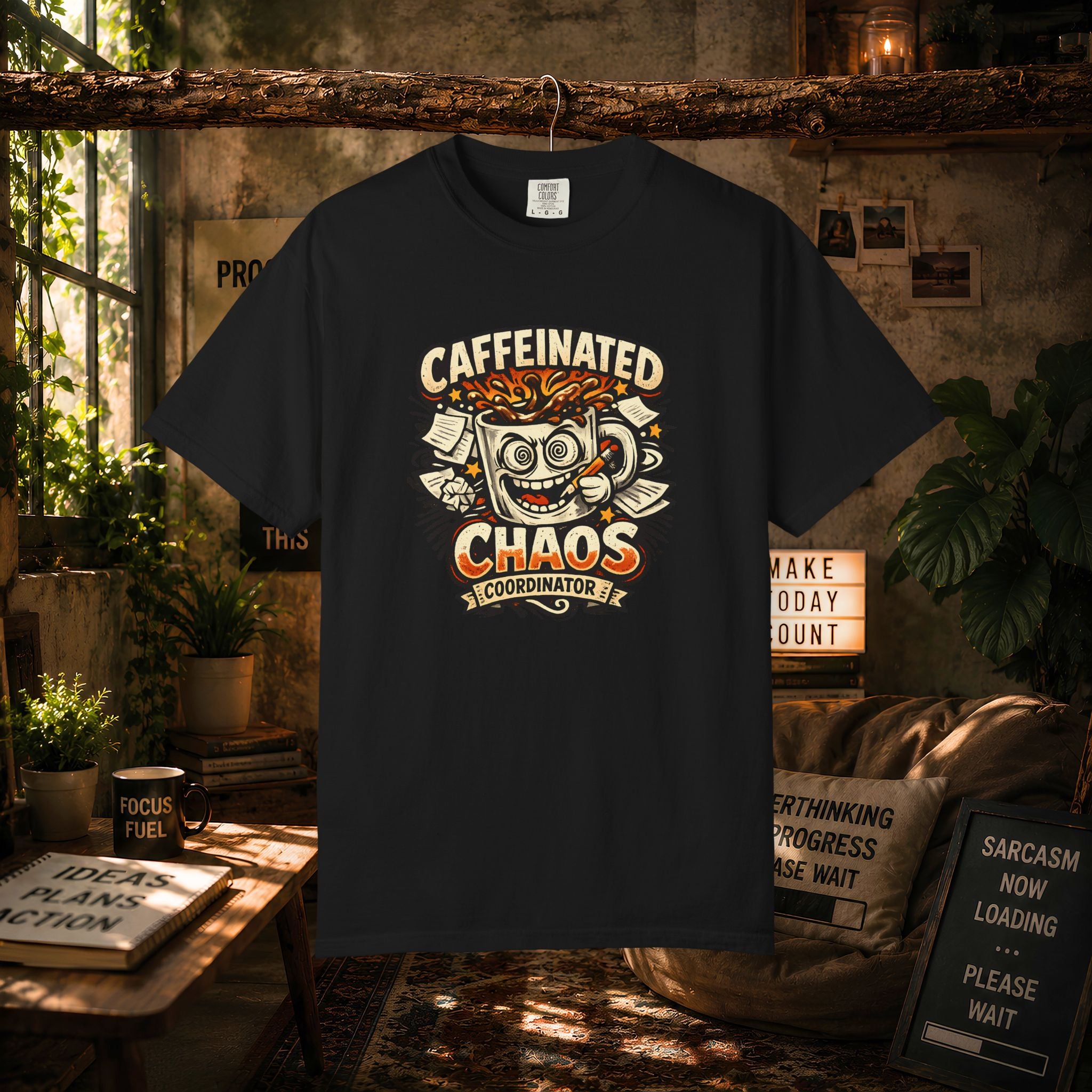 Caffeinated Chaos Coordinator T-Shirt