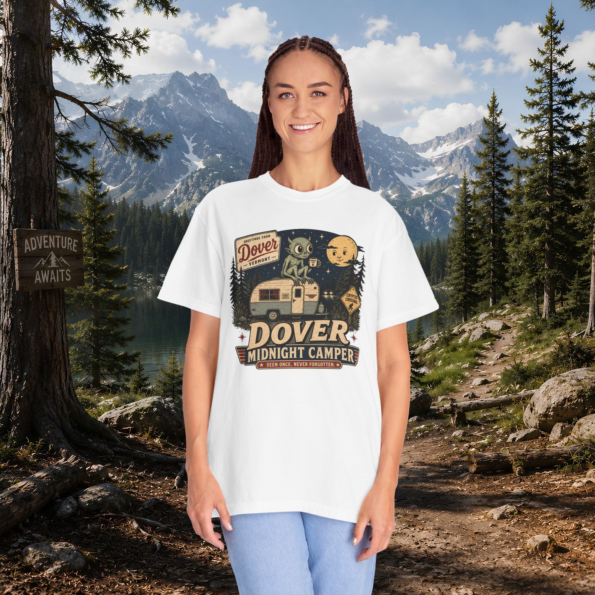Dover Demon Midnight Camper T-Shirt — Vintage RV Camping Tee