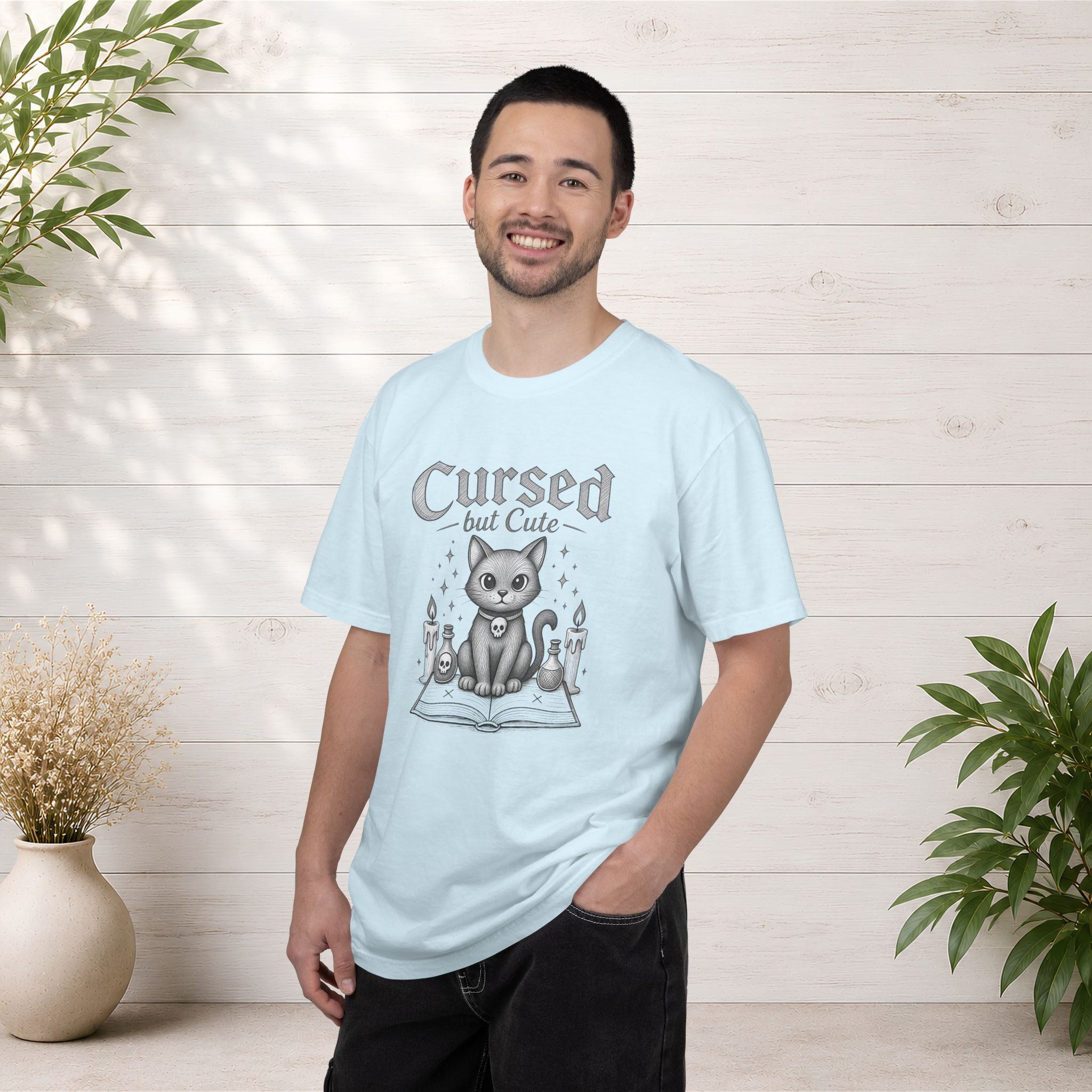 Cursed But Cute Cat T-Shirt