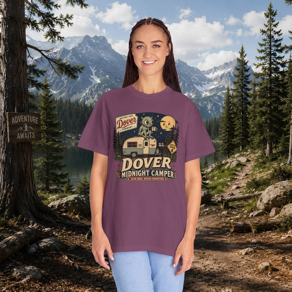 Dover Demon Midnight Camper T-Shirt — Vintage RV Camping Tee