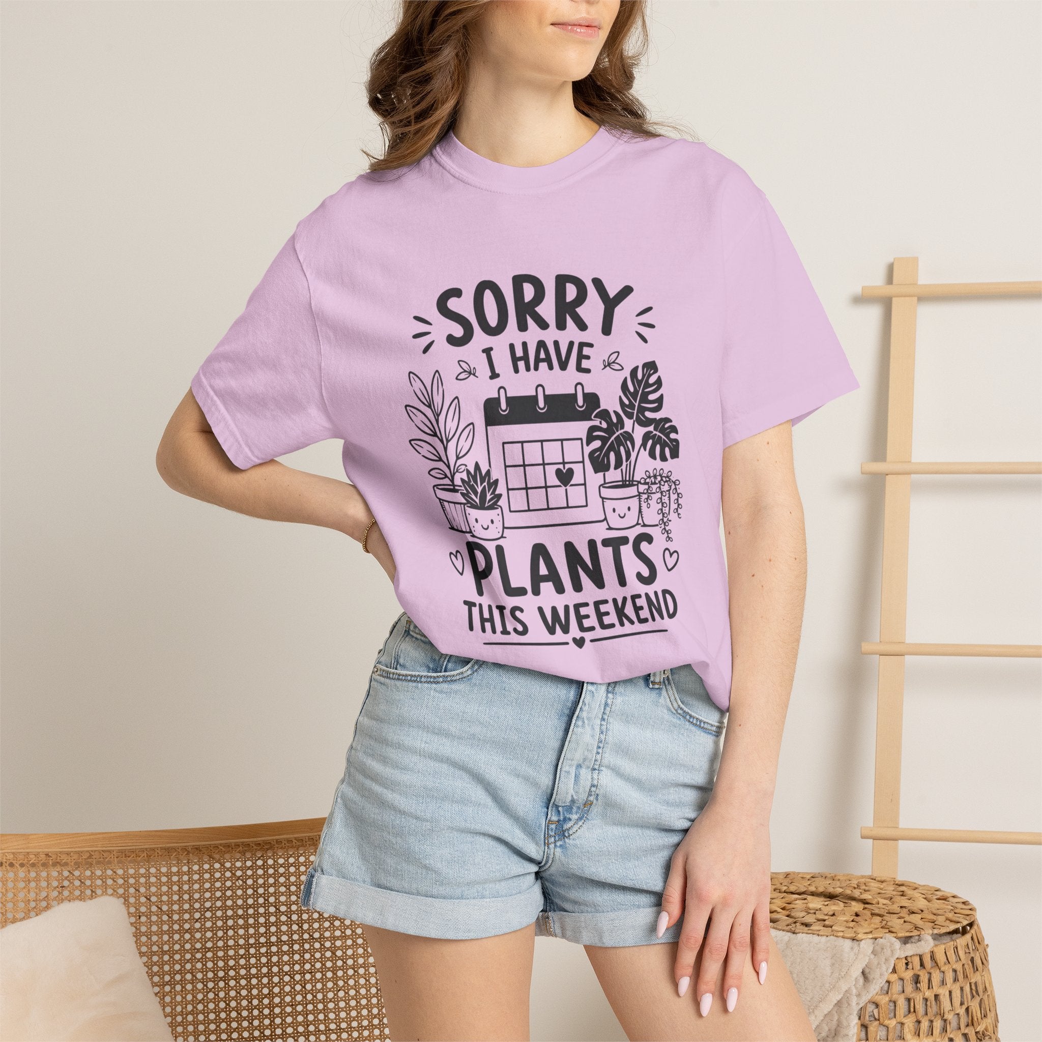 Sorry I Have Plants This Weekend T-Shirt — Funny Plant Lover Tee
