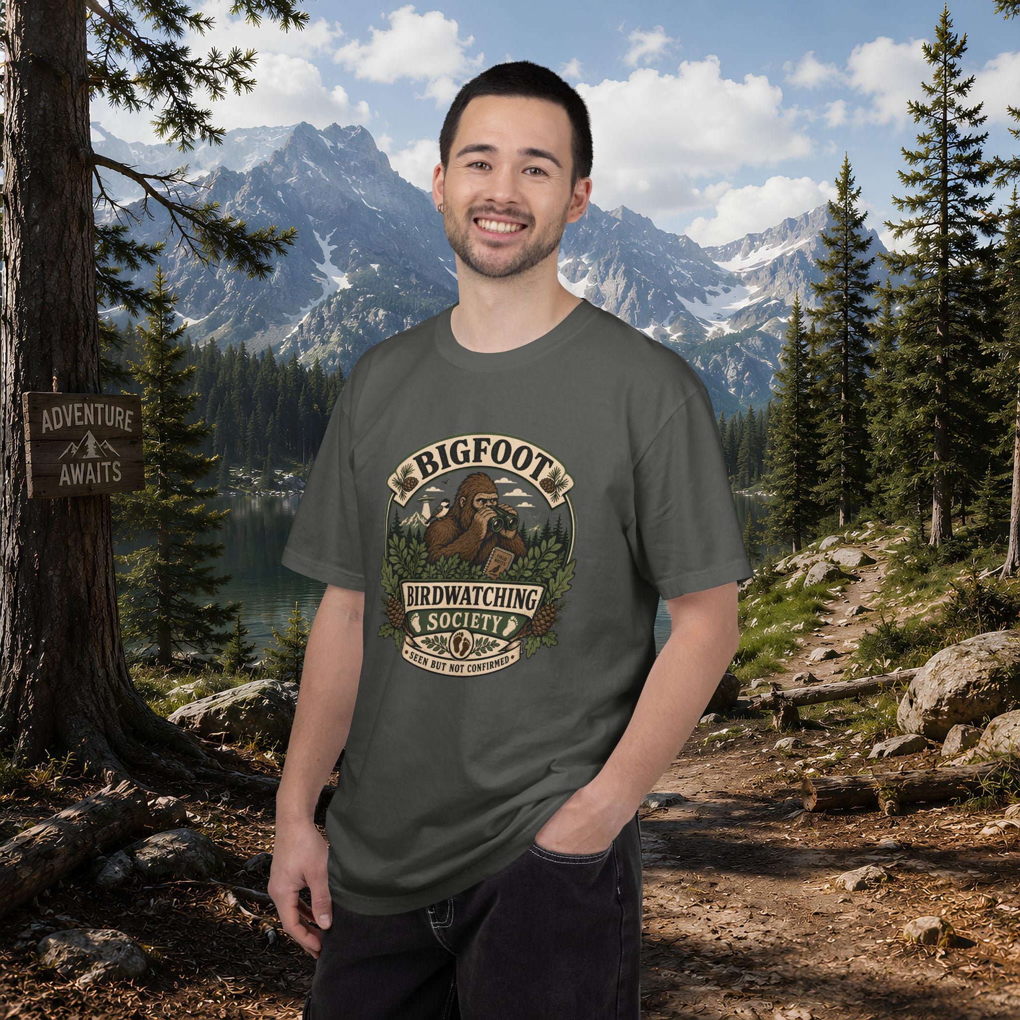 Bigfoot Birdwatching Society T-Shirt