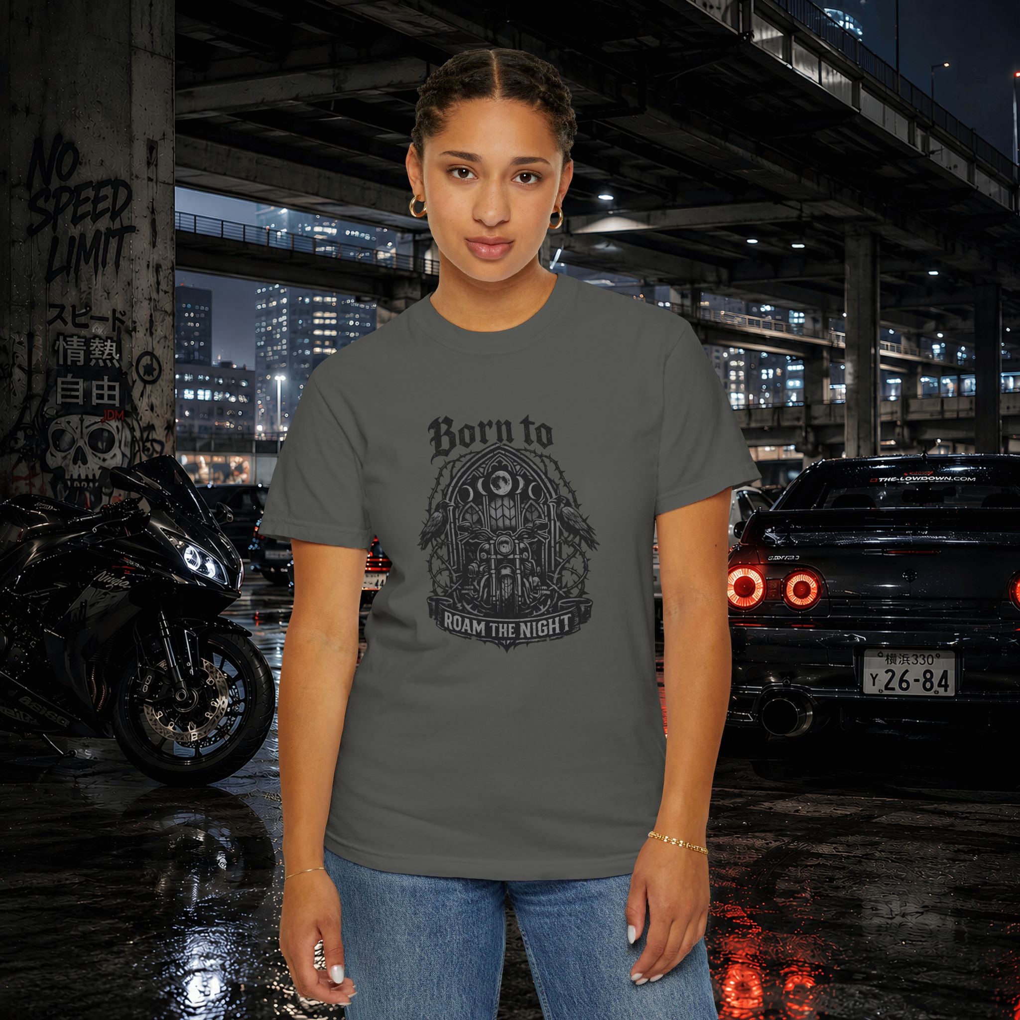 Born to Roam the Night Graphic T-Shirt
