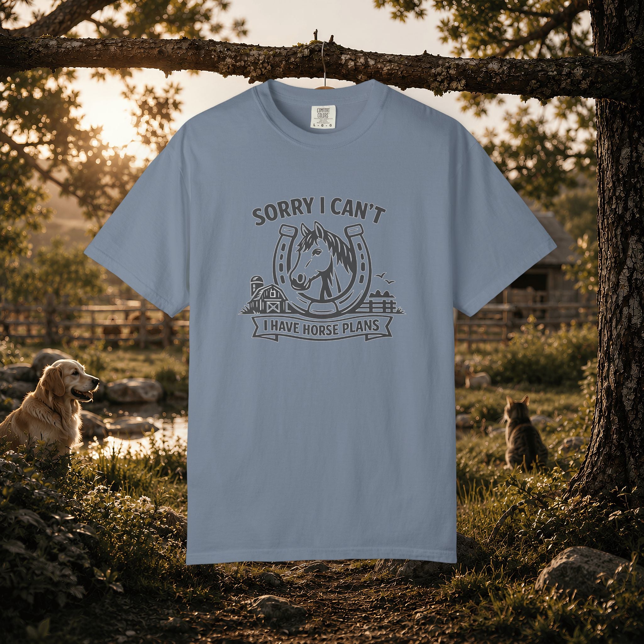 Sorry I Can't I Have Horse Plans T-Shirt