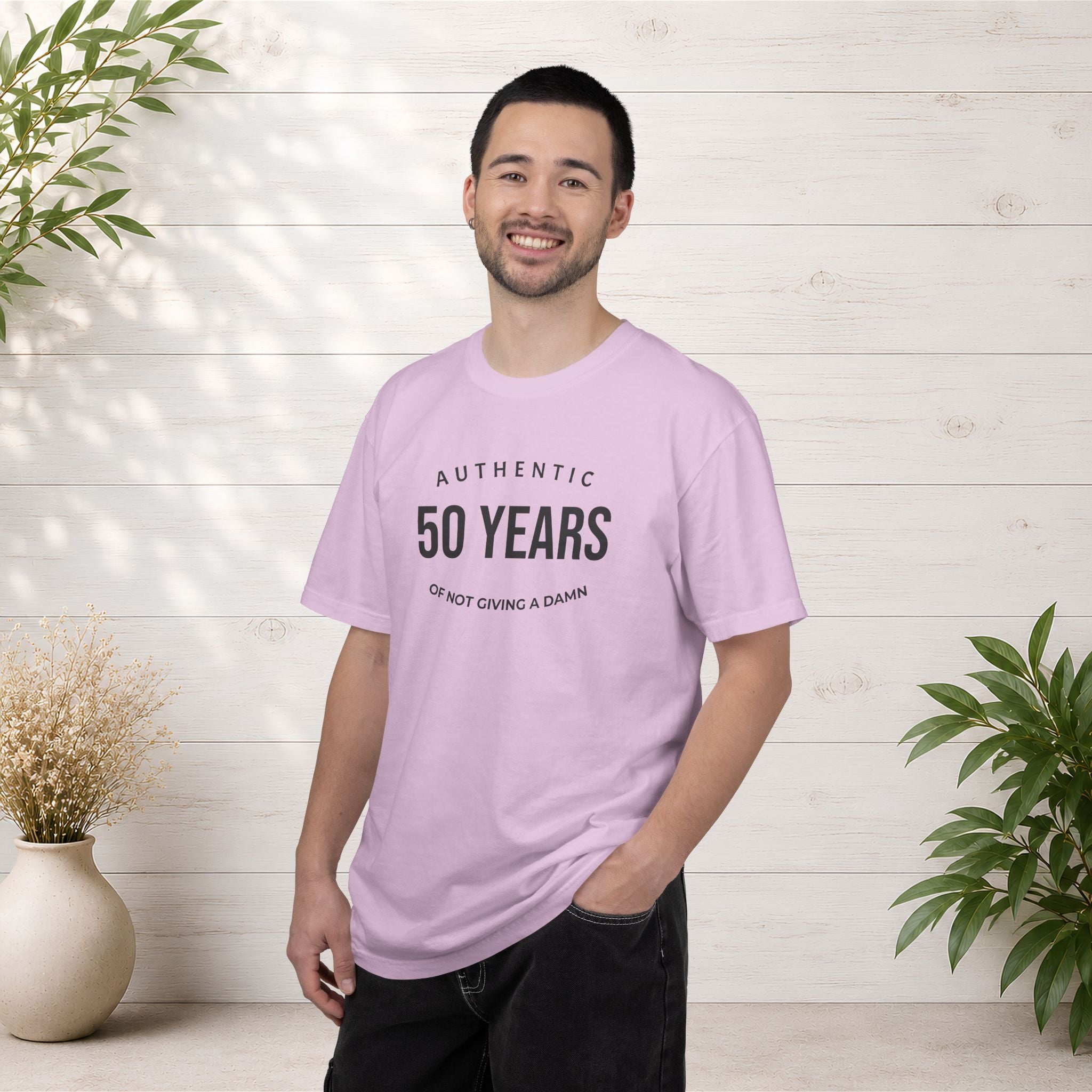 "Authentic" Custom Text "of Not Giving a Damn" T-Shirt