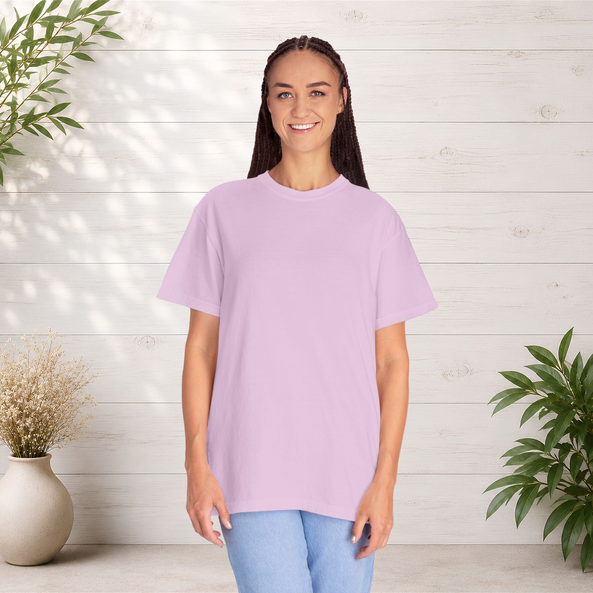 Custom Image Back T-Shirt - Add Your Own Image