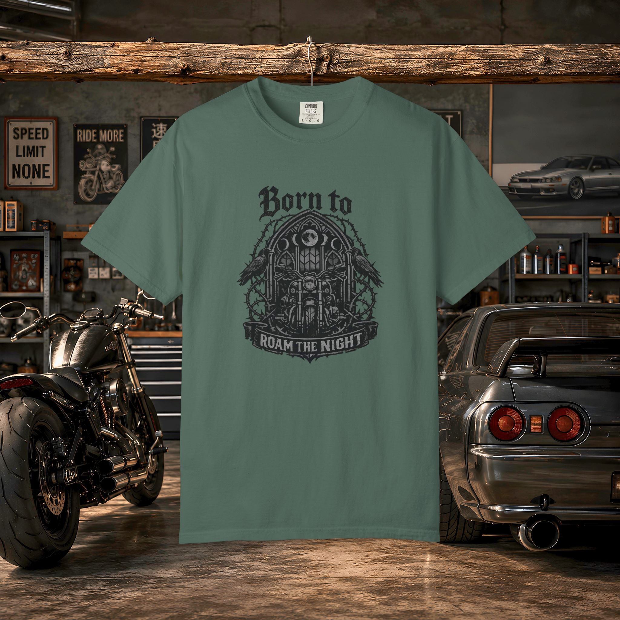 Born to Roam the Night Graphic T-Shirt