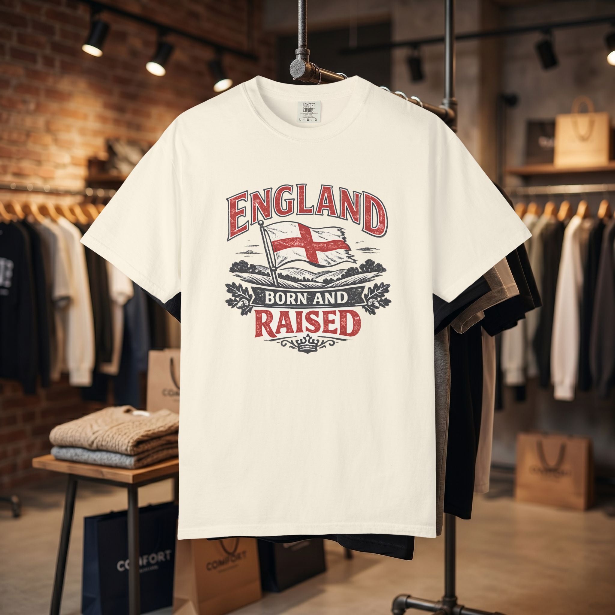 England Born and Raised T-Shirt
