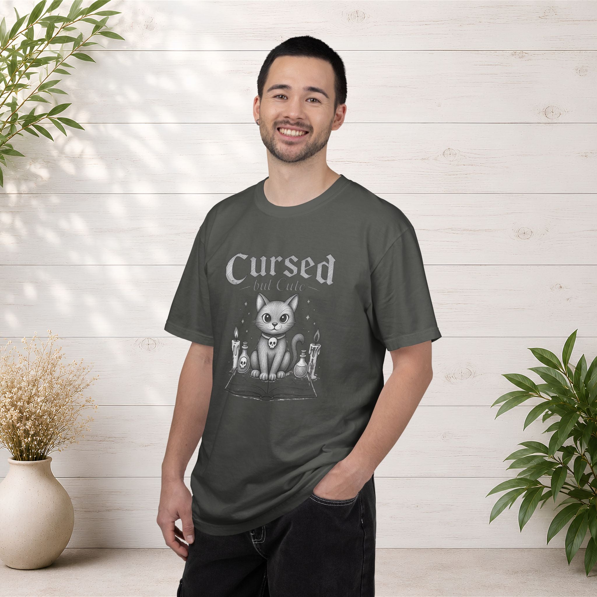 Cursed But Cute Cat T-Shirt