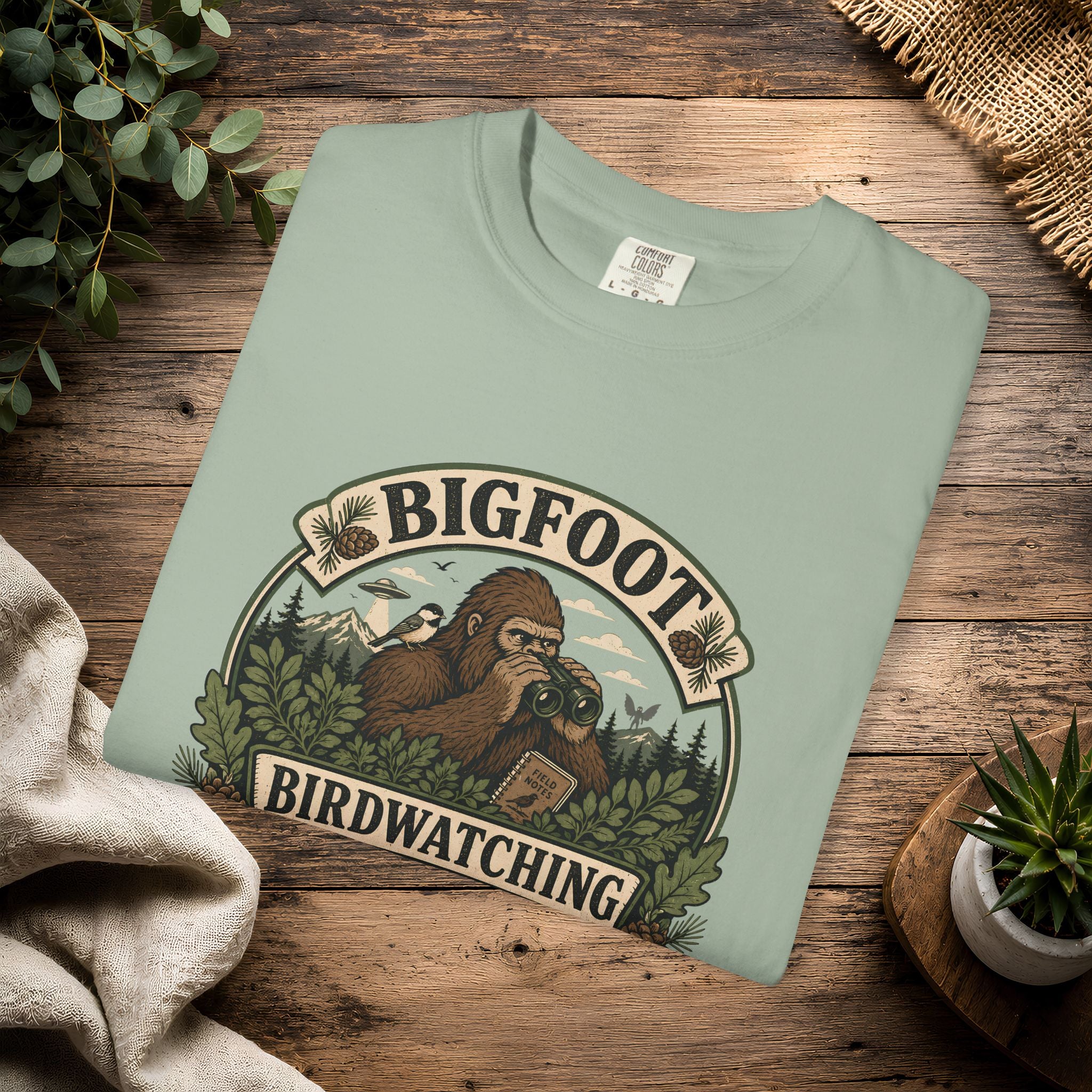 Bigfoot Birdwatching Society T-Shirt
