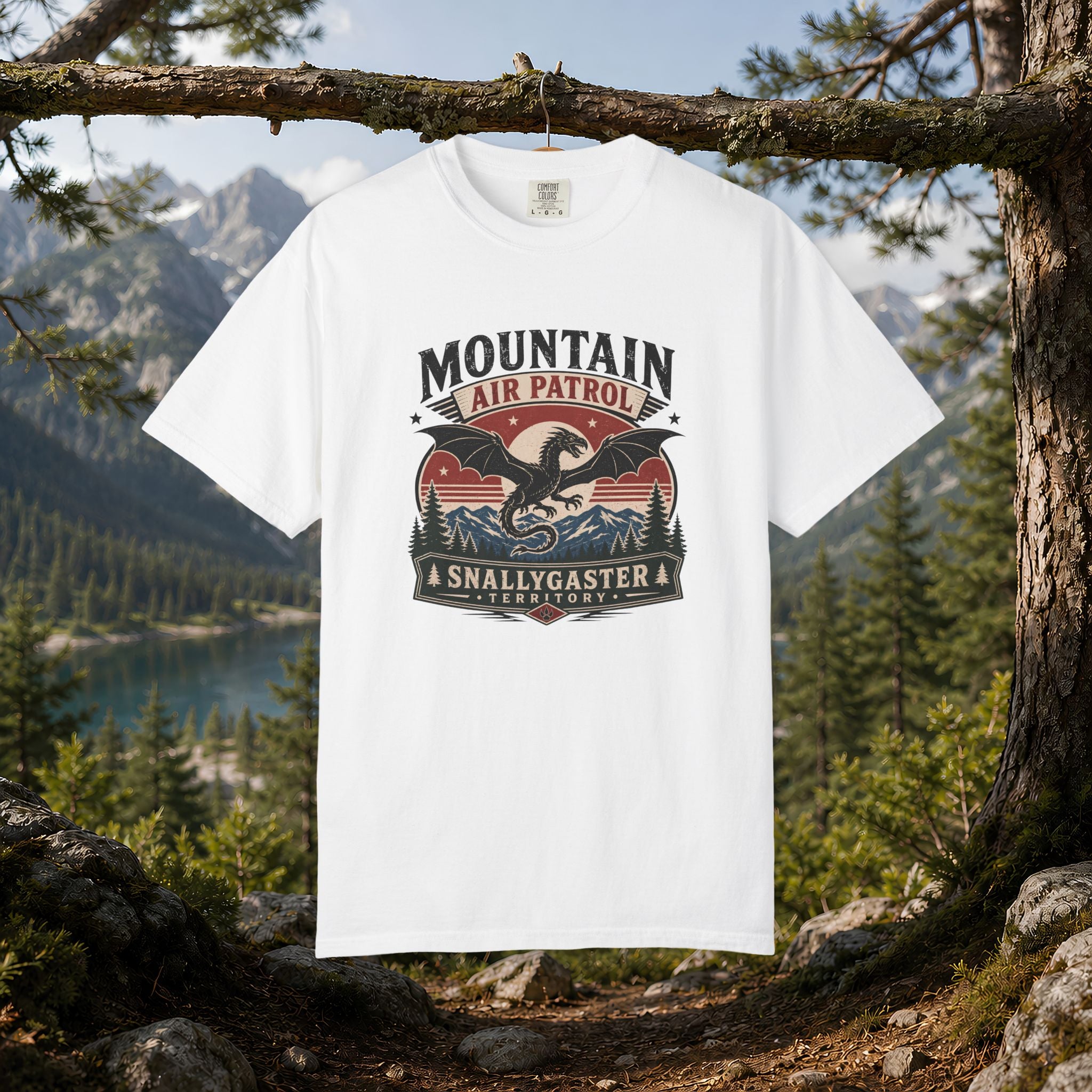Snallygaster Patrol T-Shirt — Vintage Cryptid Outdoor Graphic Tee