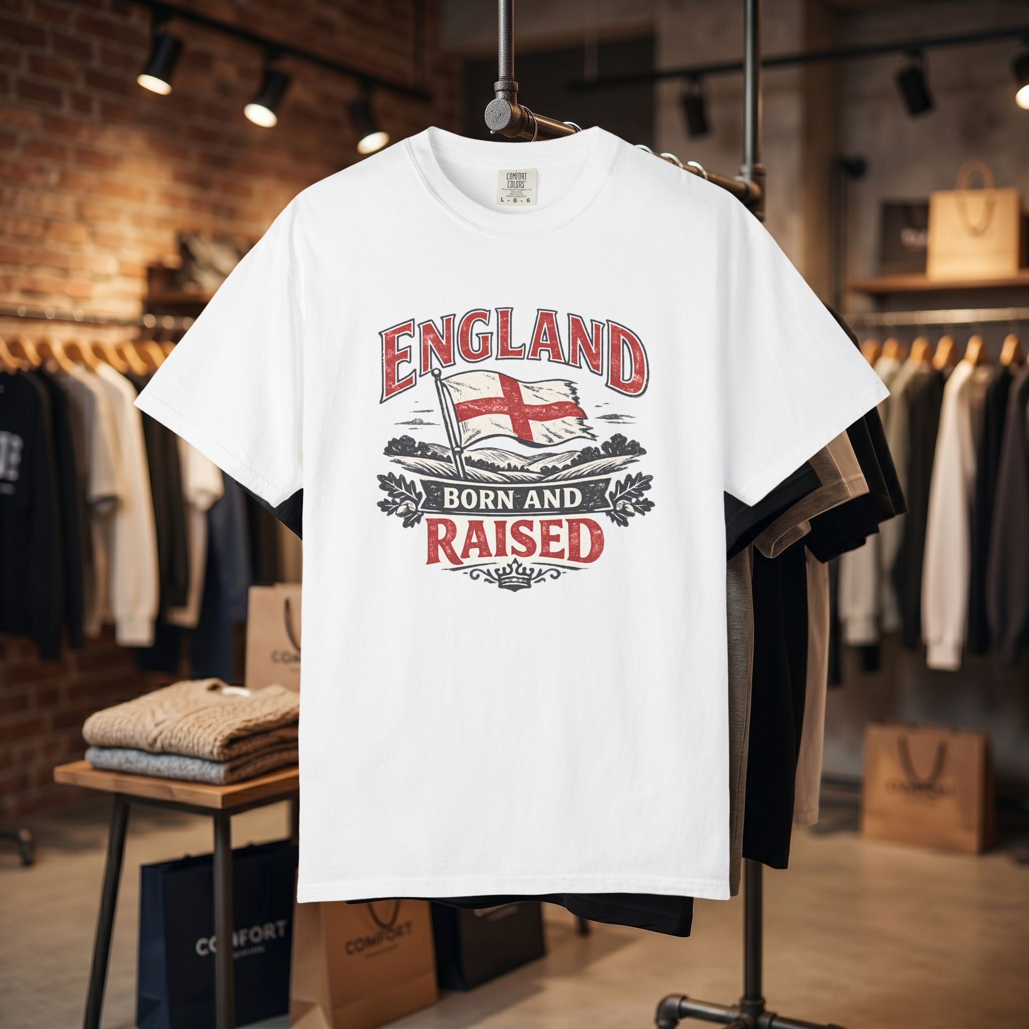England Born and Raised T-Shirt