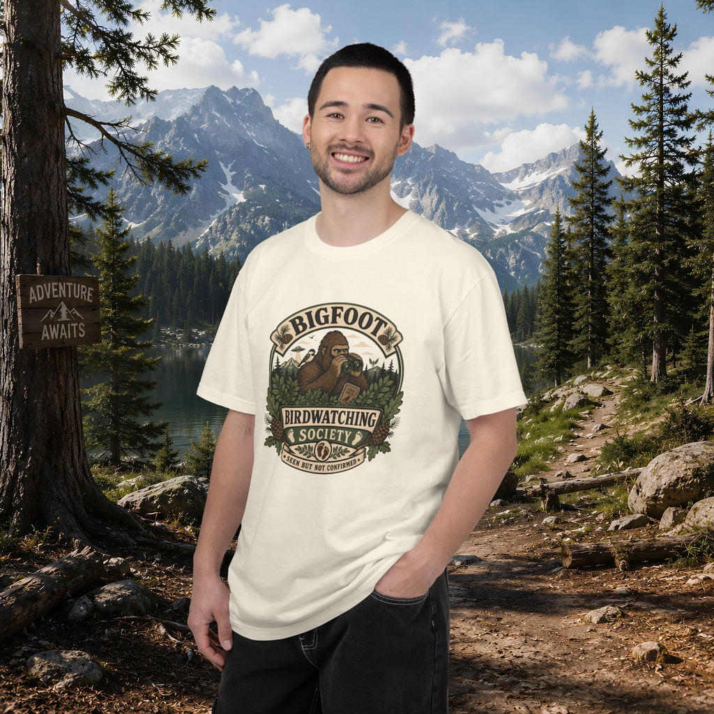 Bigfoot Birdwatching Society T-Shirt