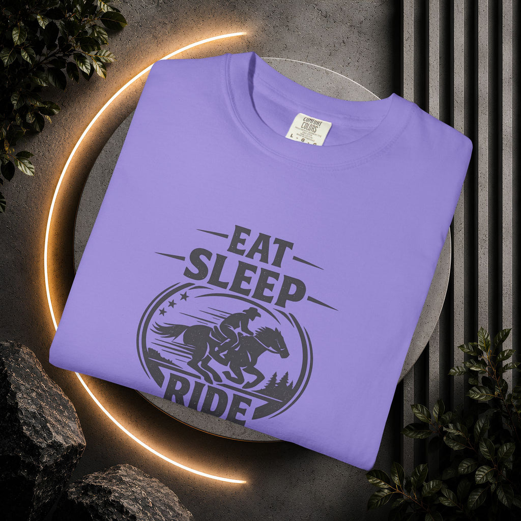 Eat Sleep Ride Repeat T-Shirt — Horse Rider Graphic Tee