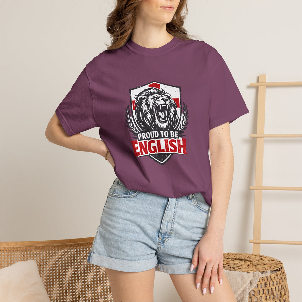 Proud to Be English T-Shirt — Lion Crest Tee