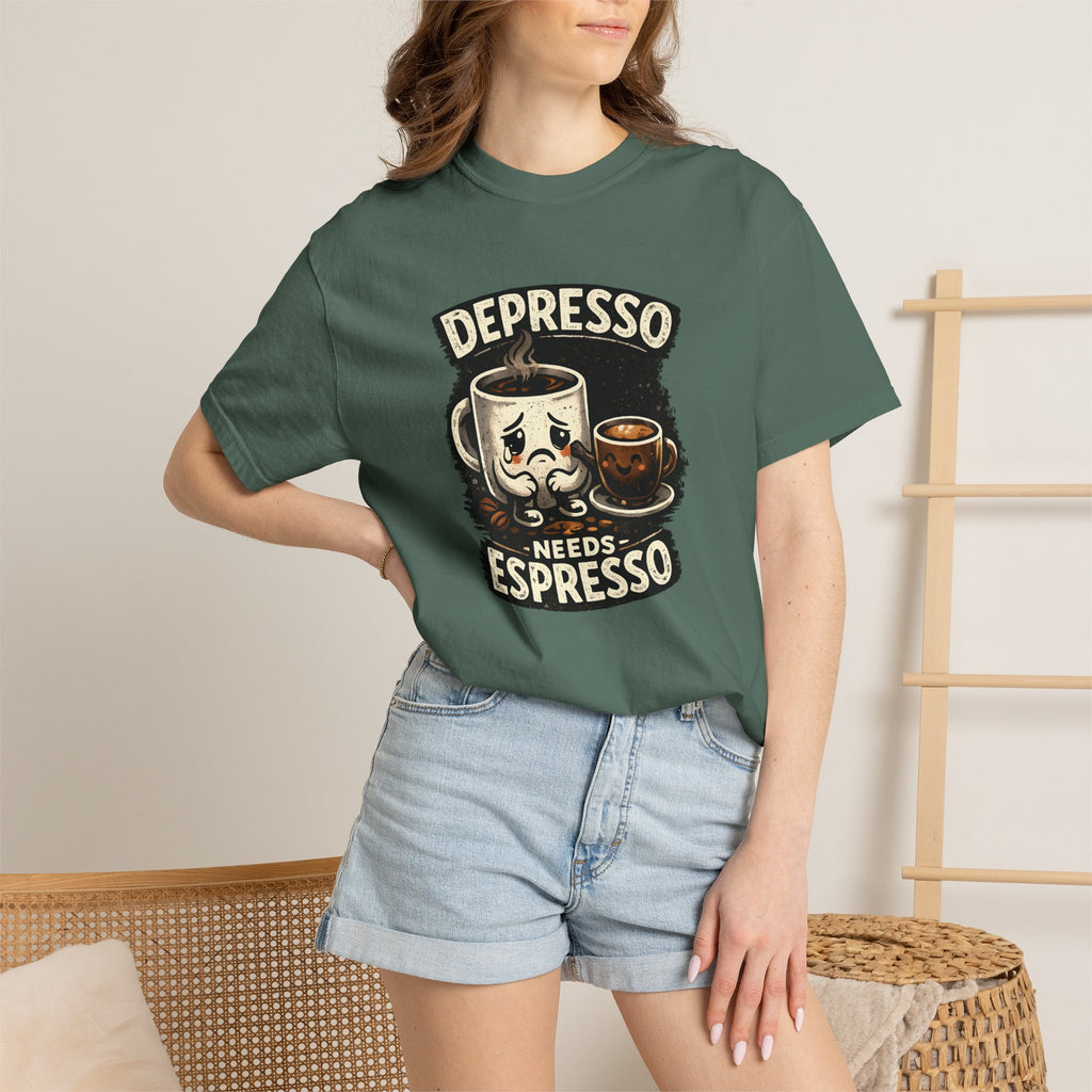 Depresso Needs Espresso T-Shirt