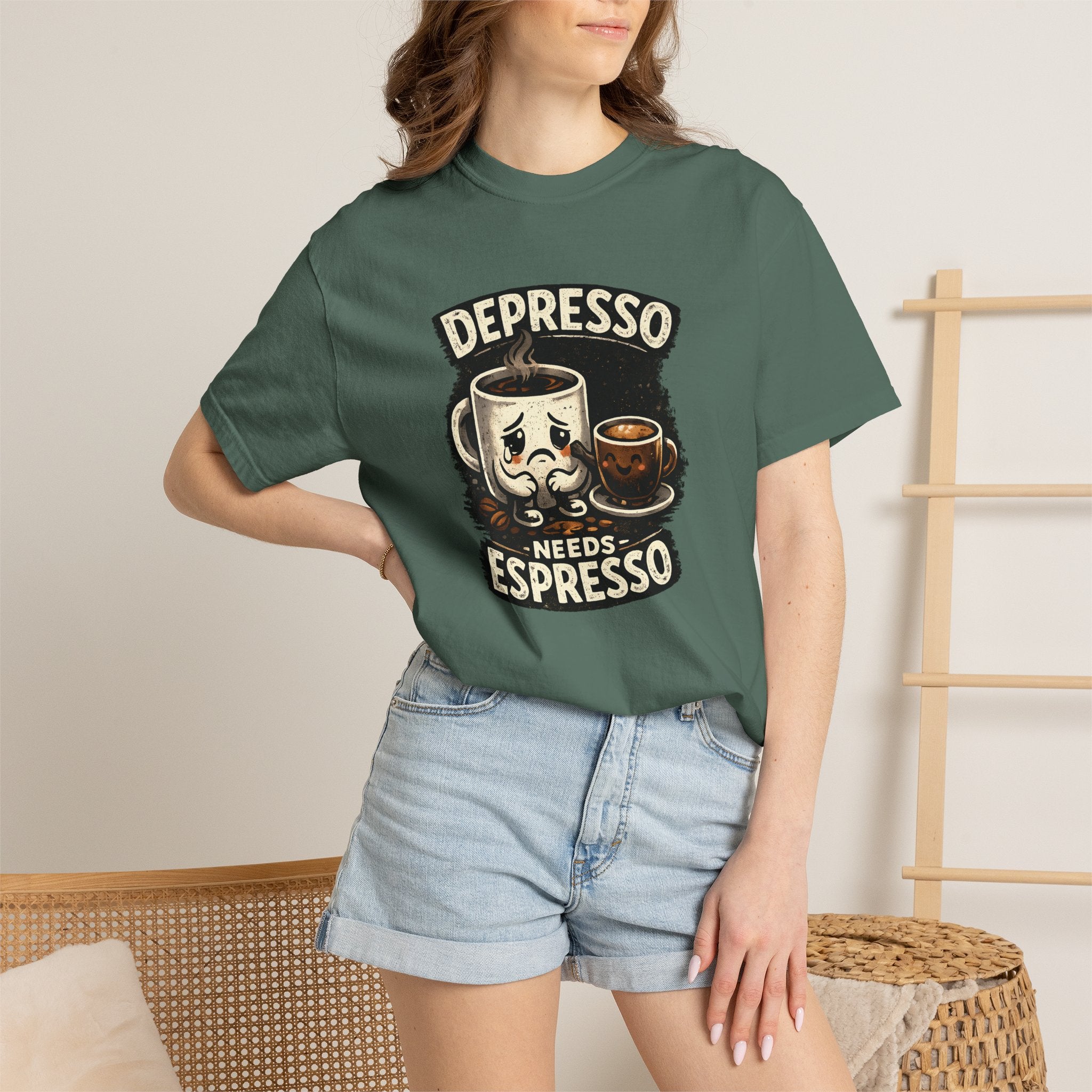 Depresso Needs Espresso T-Shirt