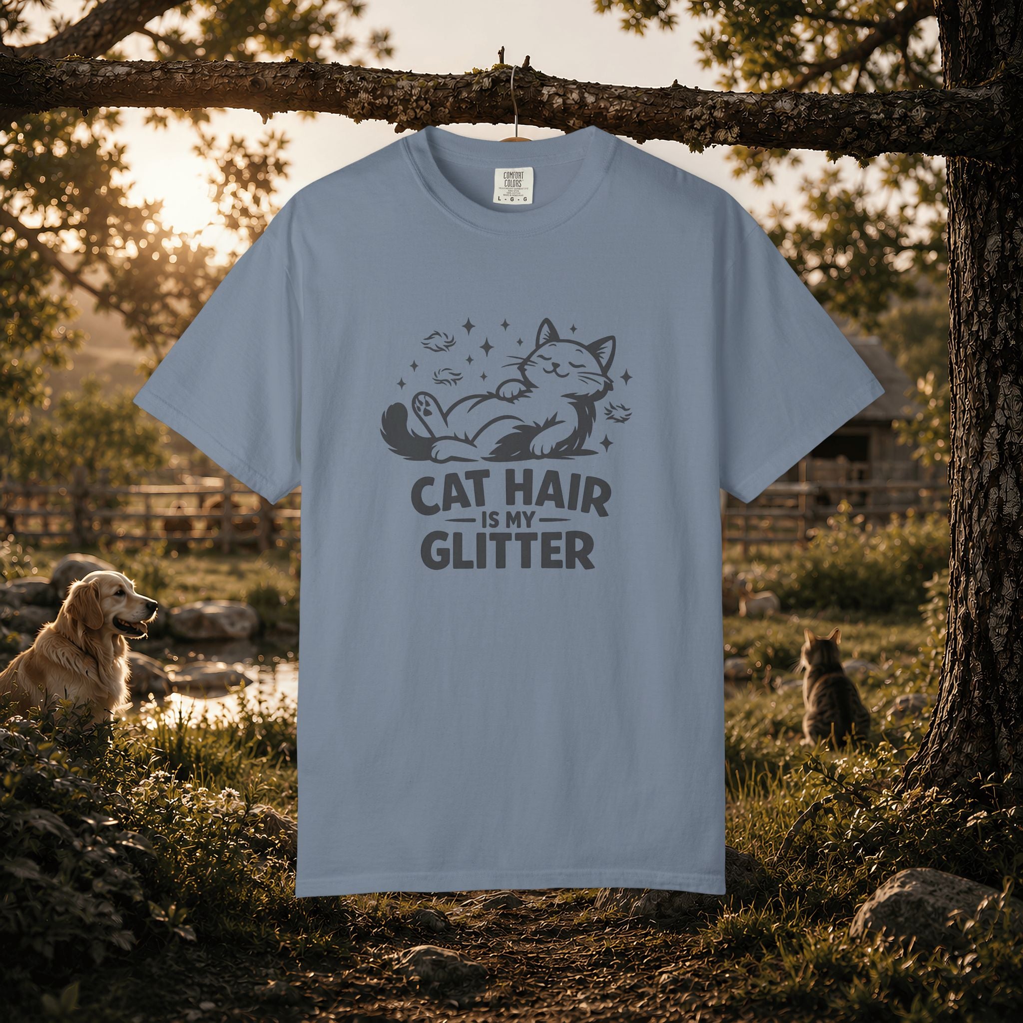 Cat Hair Is My Glitter T-Shirt