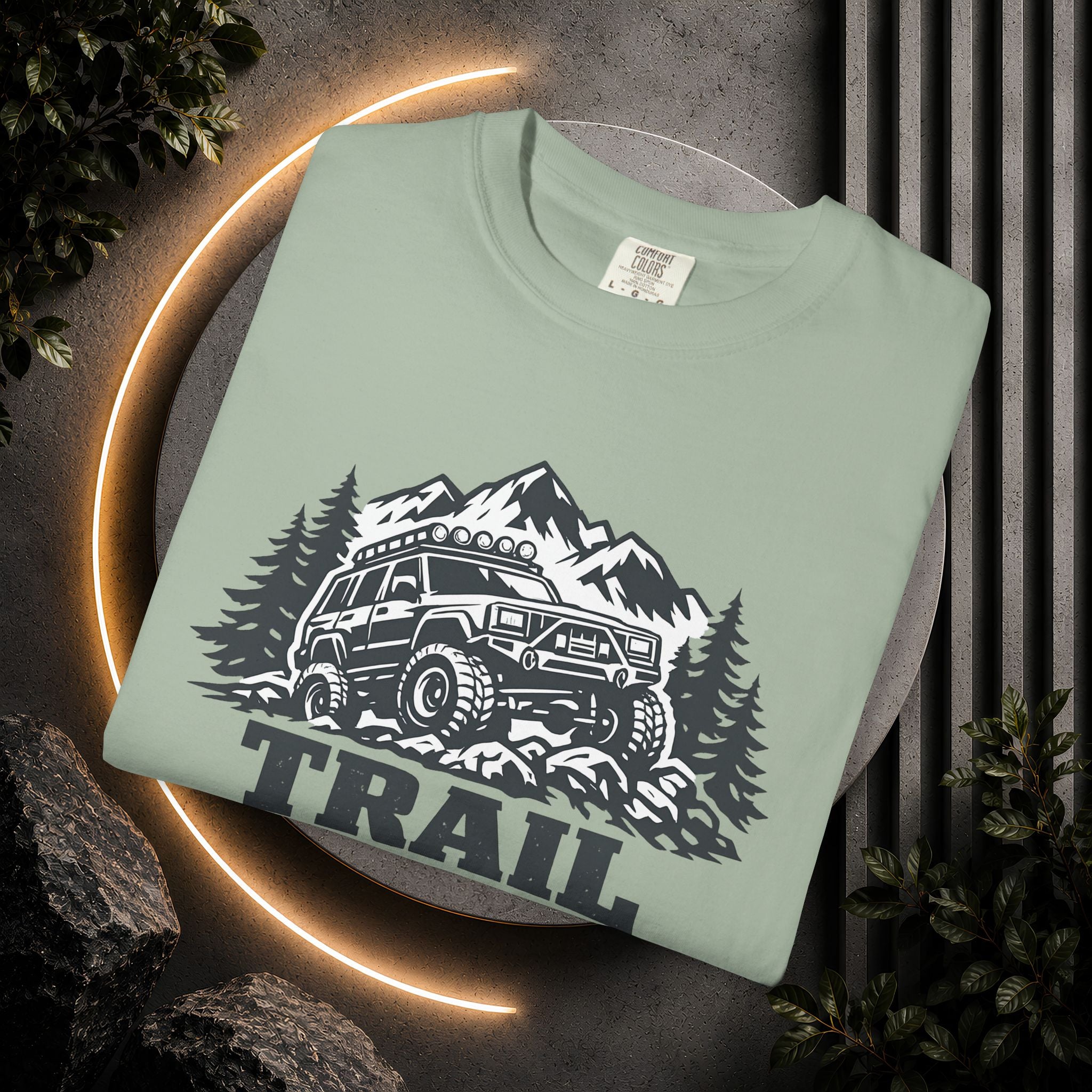 Trail Tested T-Shirt — Off-Road Jeep Mountain Adventure Tee