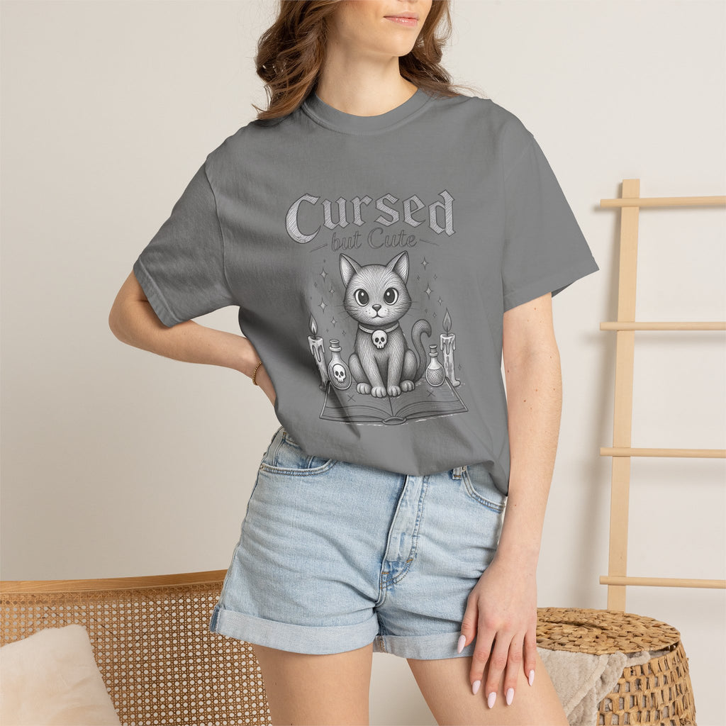 Cursed But Cute Cat T-Shirt