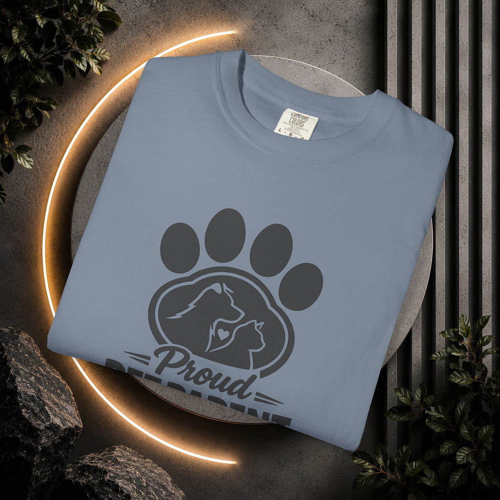 Proud Pet Parent T-Shirt — Paw Print Dog & Cat Shirt for Animal Lovers