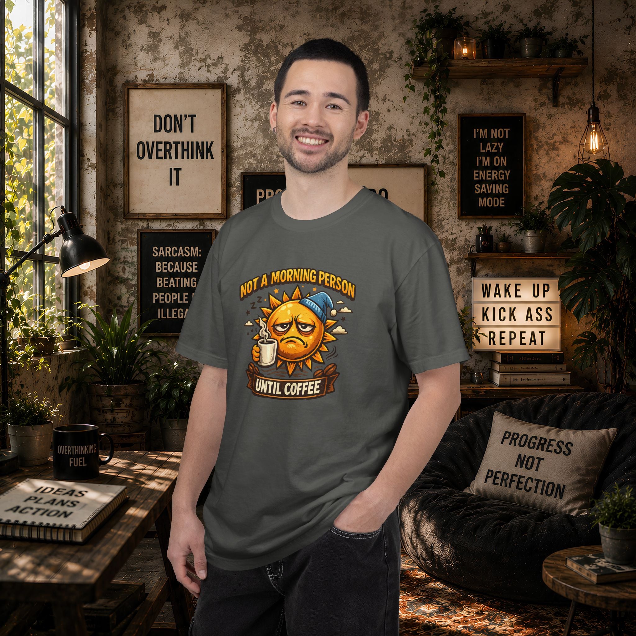 Not a Morning Person Until Coffee T-Shirt