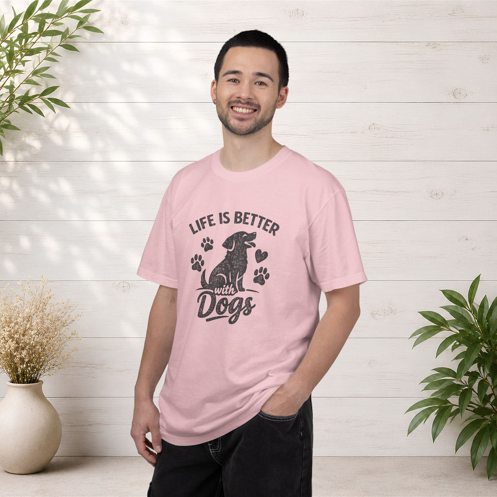 Life Is Better with Dogs T-Shirt
