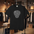 Floral Sugar Skull T-Shirt — Day of the Dead Floral Skull Tee
