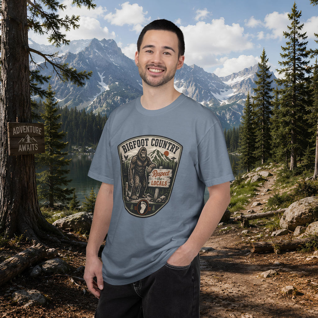 Bigfoot Country T-Shirt — Respect the Locals Outdoor Graphic Tee