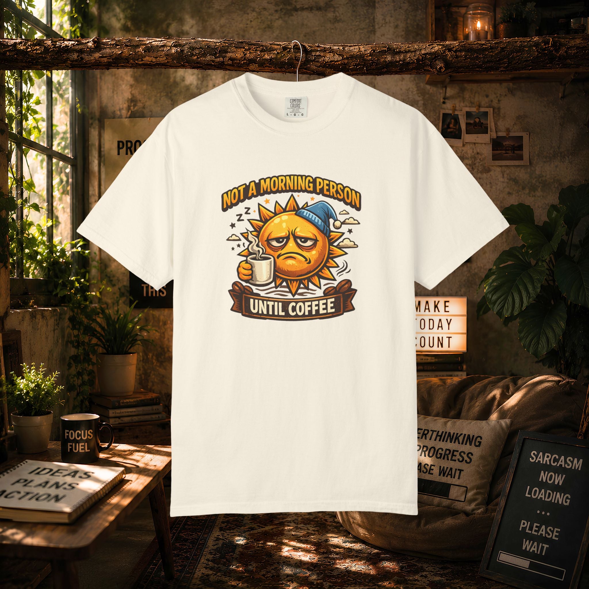 Not a Morning Person Until Coffee T-Shirt