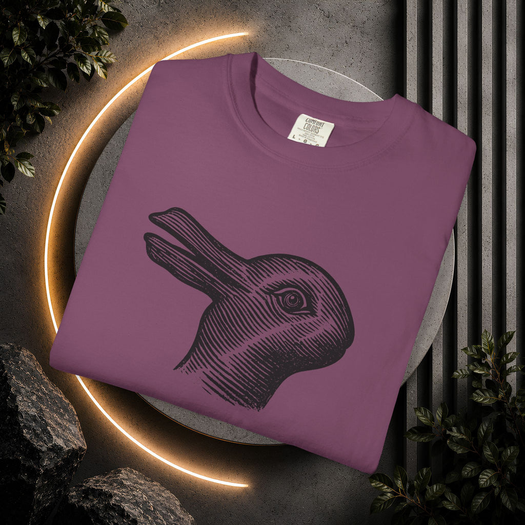 Vintage Optical Illusion Rabbit-Duck T-Shirt