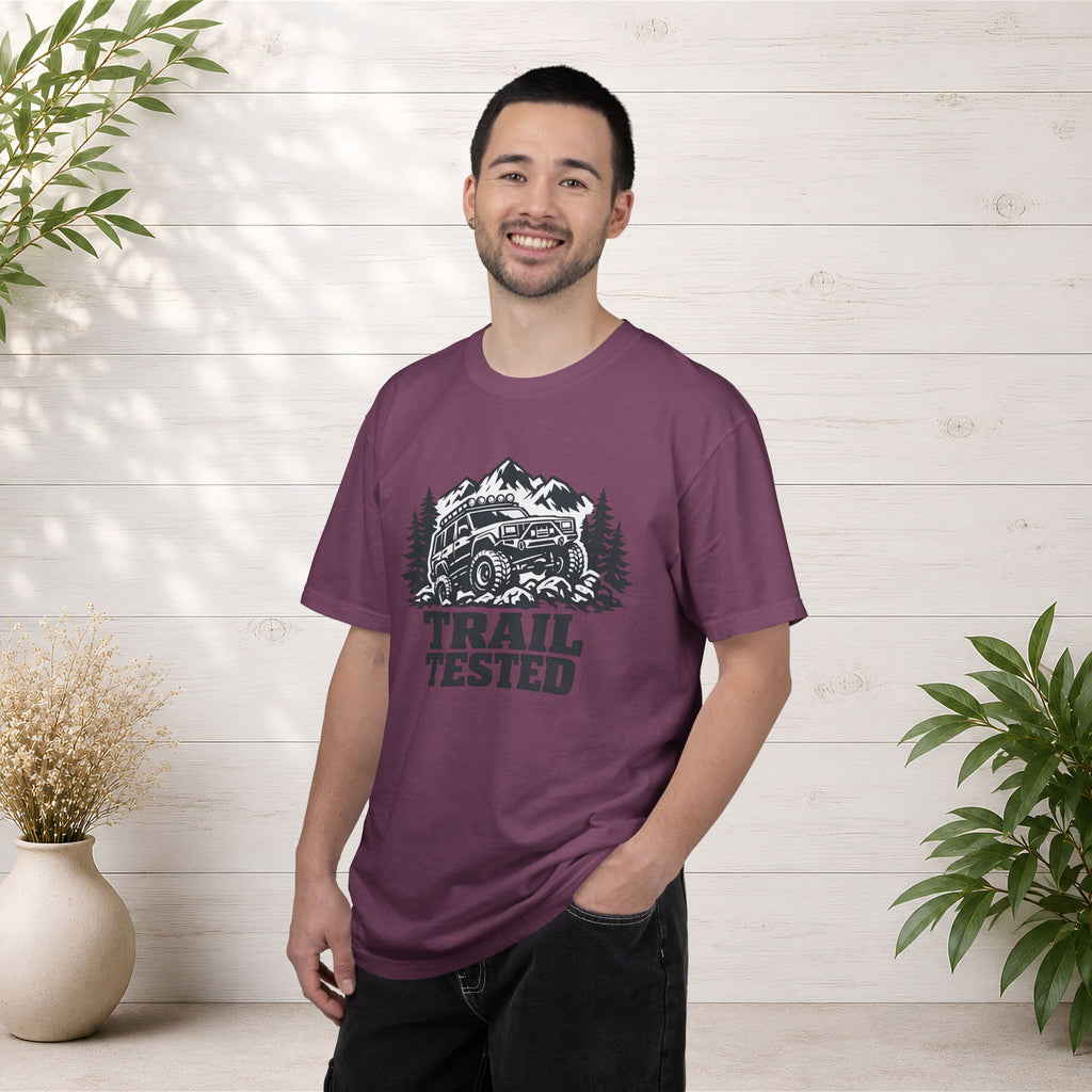 Trail Tested T-Shirt — Off-Road Jeep Mountain Adventure Tee