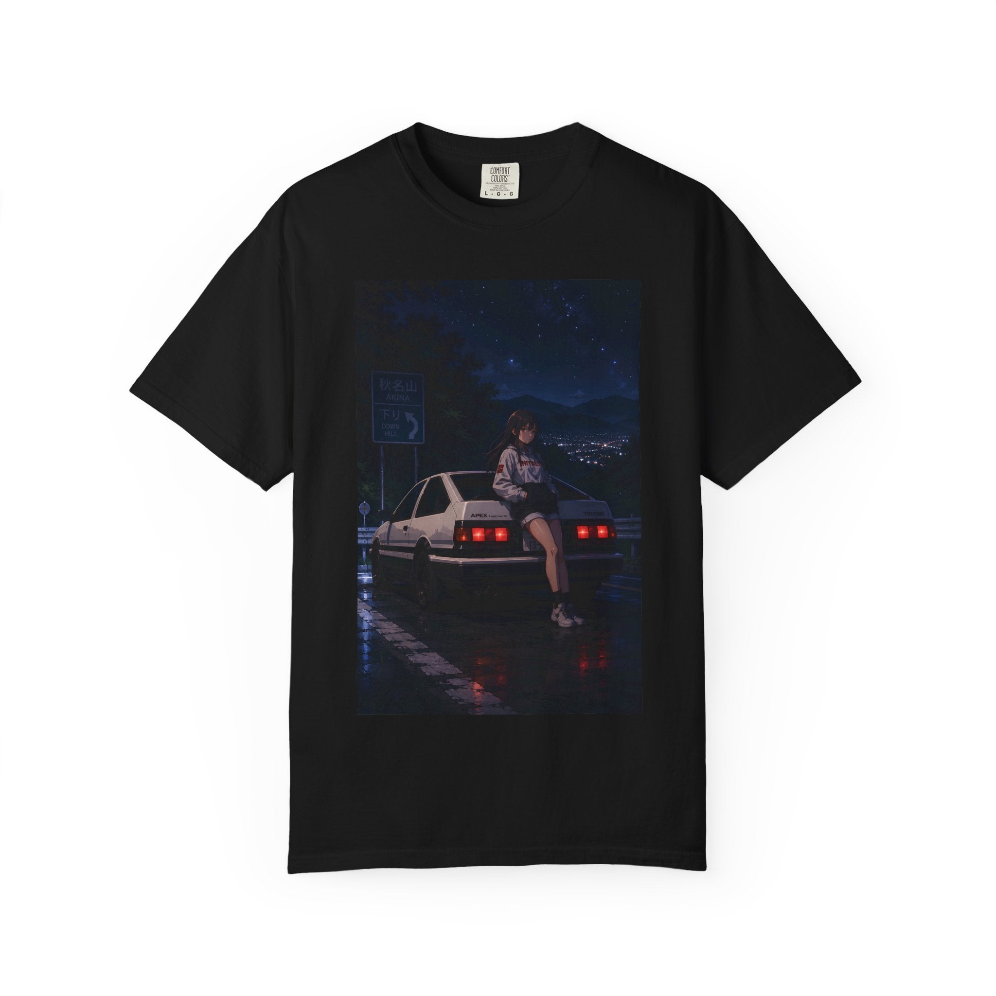 Akina After Midnight Retro JDM Street Racer T-shirt
