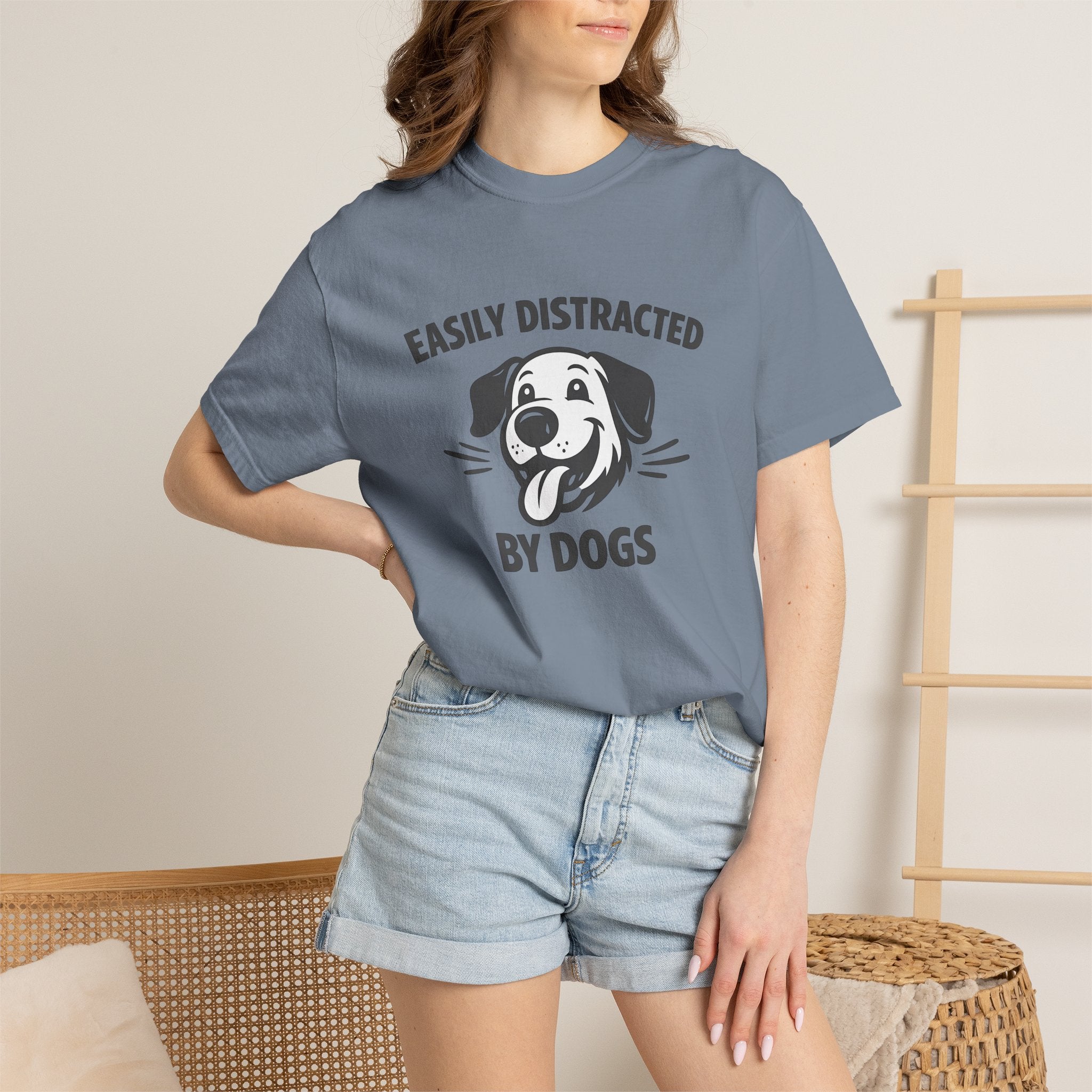 Easily Distracted By Dogs T-Shirt
