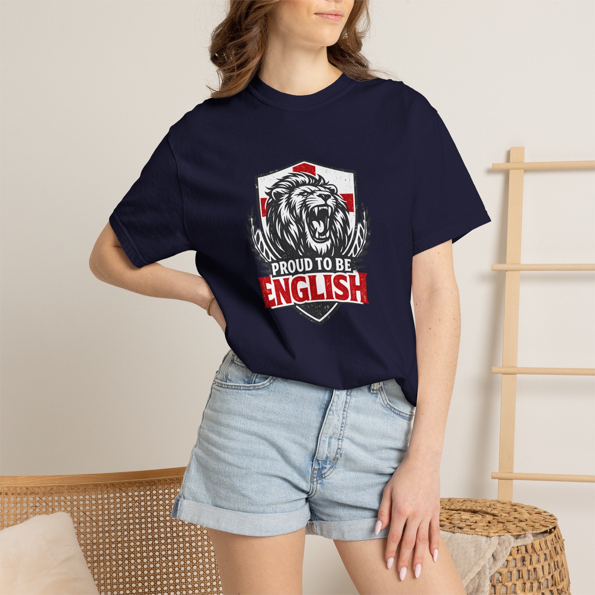 Proud to Be English T-Shirt — Lion Crest Tee