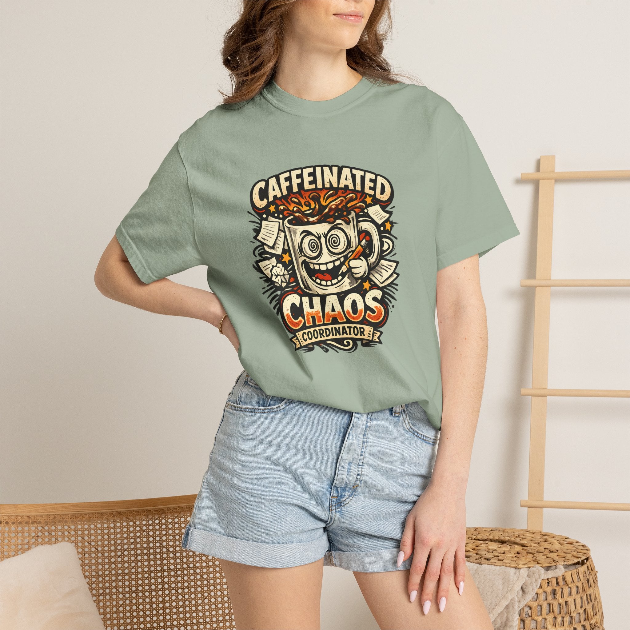 Caffeinated Chaos Coordinator T-Shirt