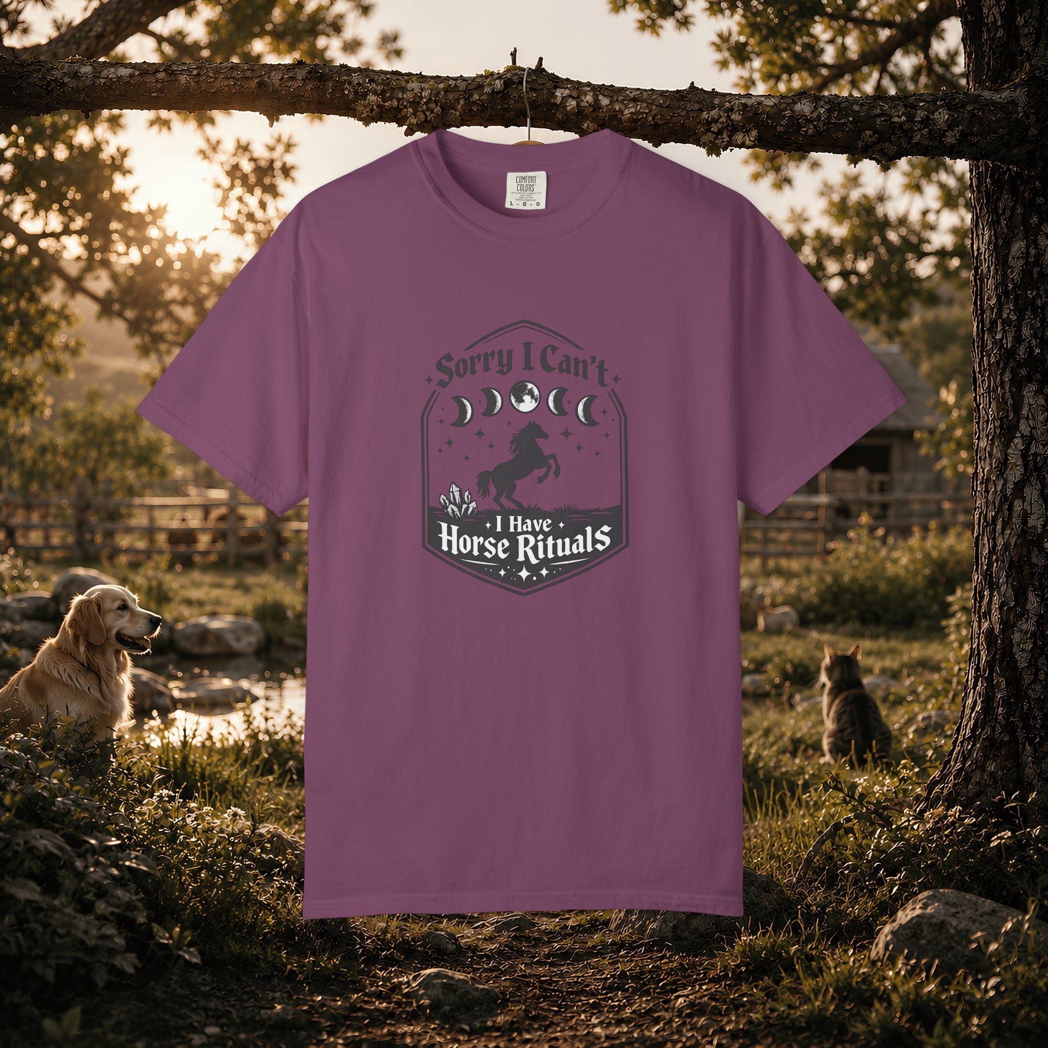 Sorry I Can't I Have Horse Rituals T-Shirt