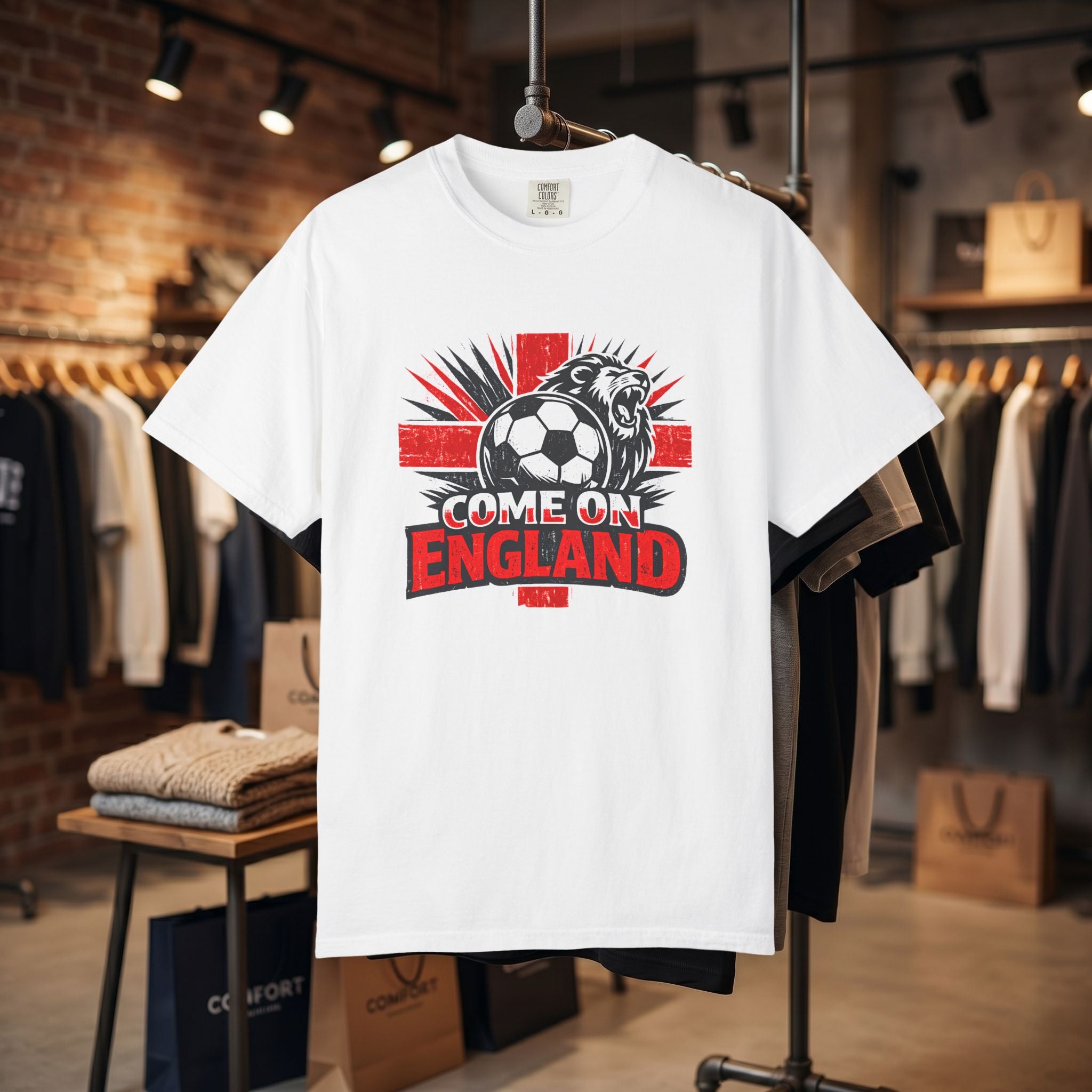 Come On England Soccer T-Shirt
