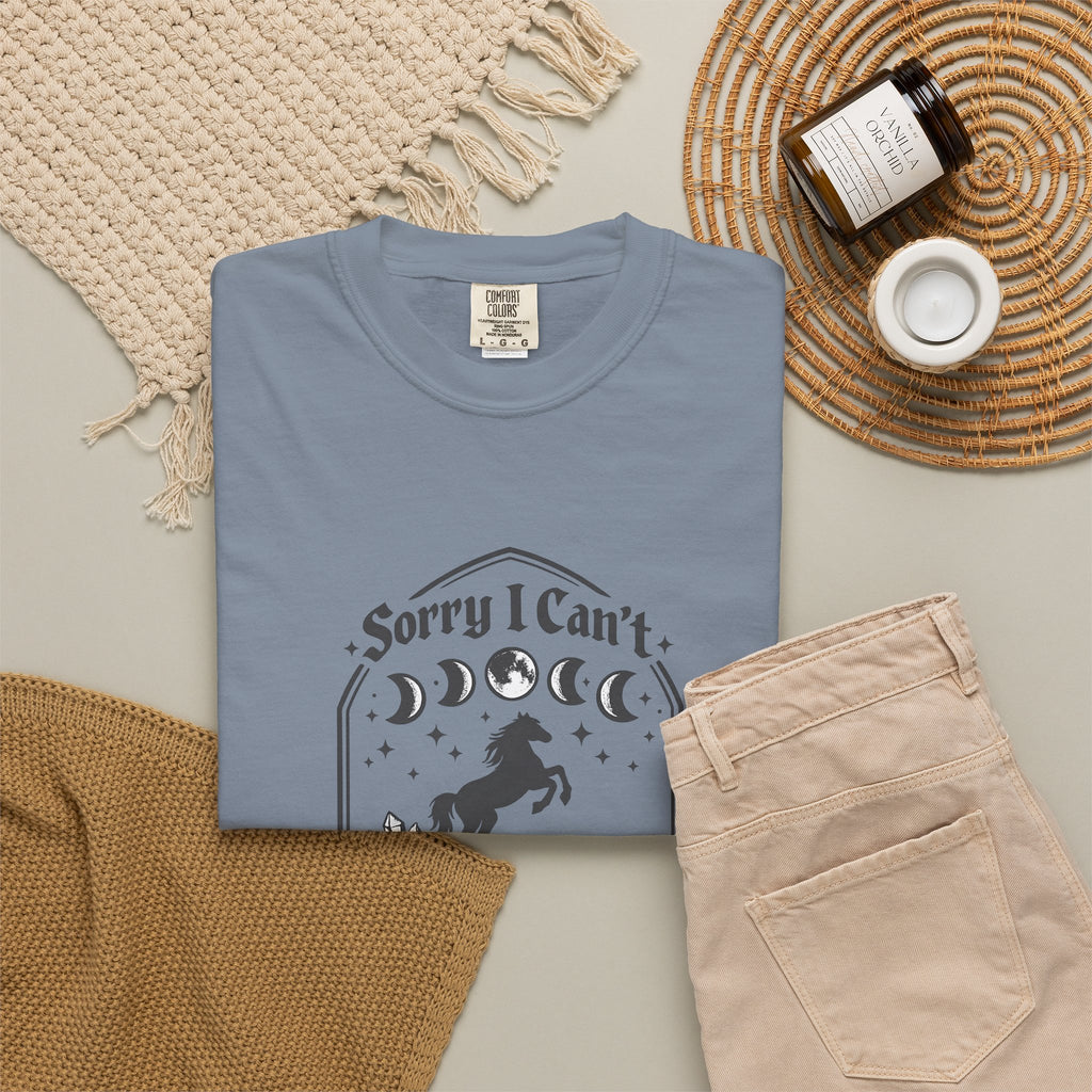 Sorry I Can't I Have Horse Rituals T-Shirt
