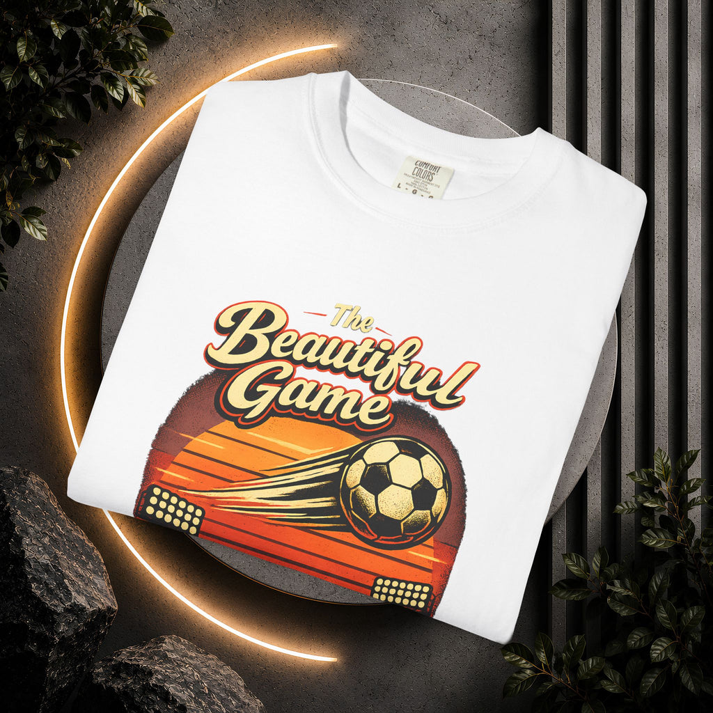Soccer Vintage Sunset T-Shirt — "The Beautiful Game"